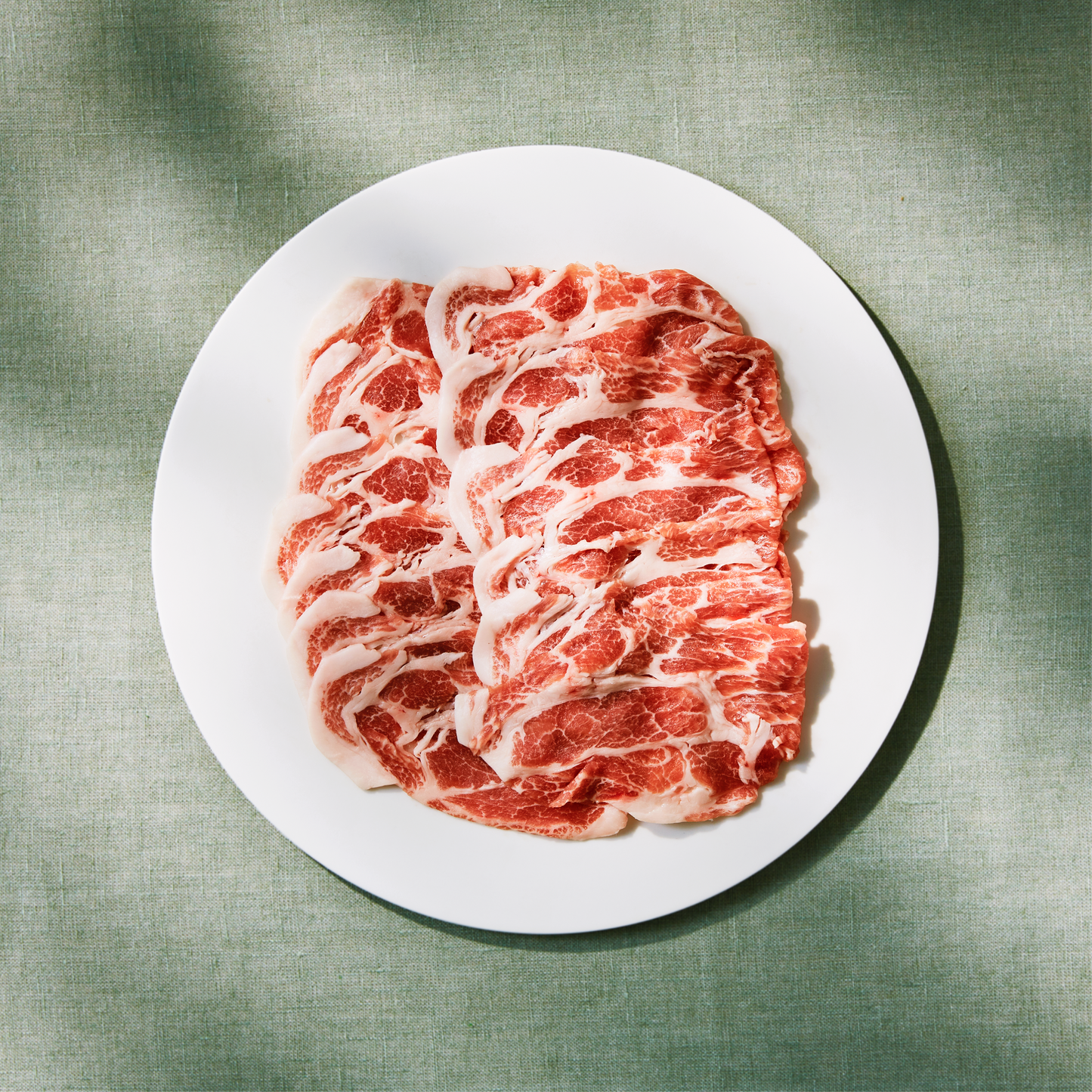 【ユーグレナEco-Pork（鬼や福ふく）】肩ロース肉 しゃぶしゃぶ用（1mm）